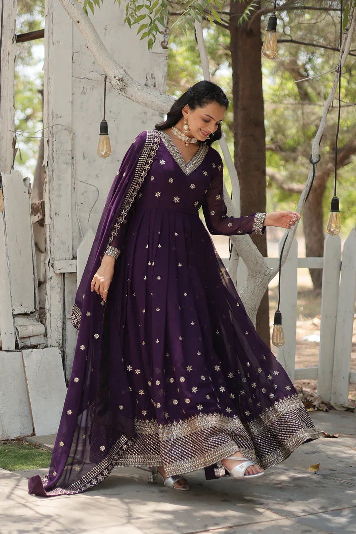 PREMIUM DESIGNER GOWN WITH DUPATTA