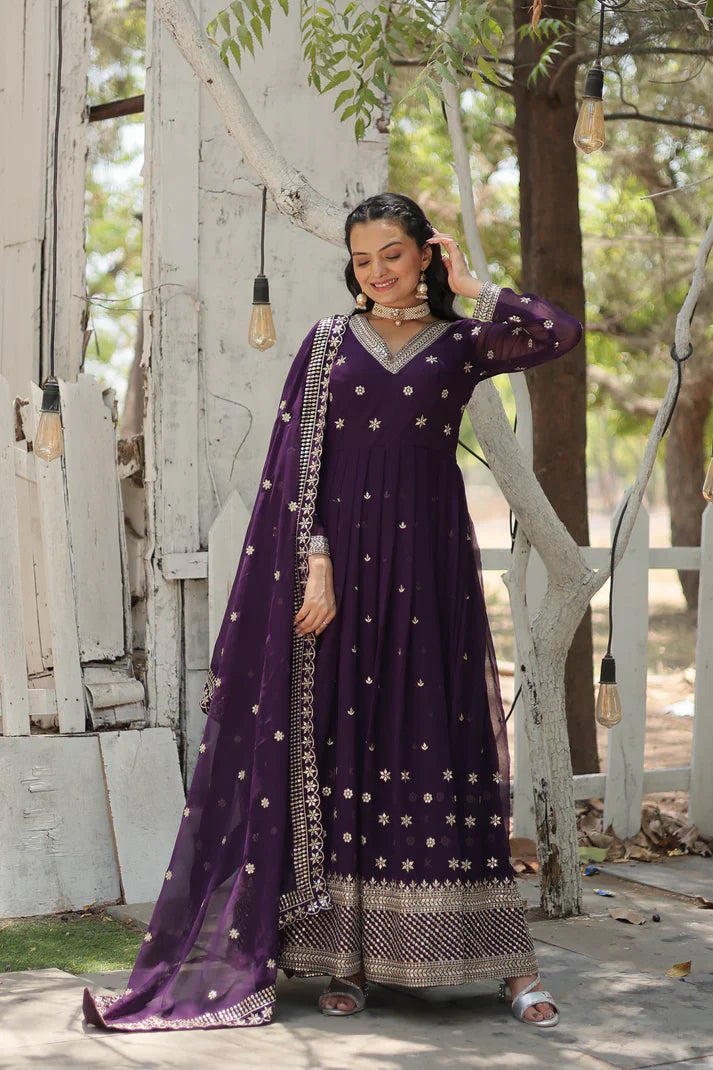 PREMIUM DESIGNER GOWN WITH DUPATTA