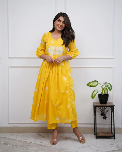 Enjoy New Premium Kurta Pant set with Premium Cotton Fabric ❤️(SWCD09)