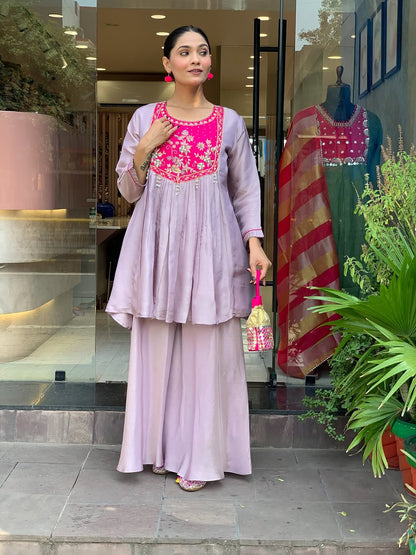 🥰 *NEW LAUNCHING  HEAVY CORD SET💖* (RRRD35)