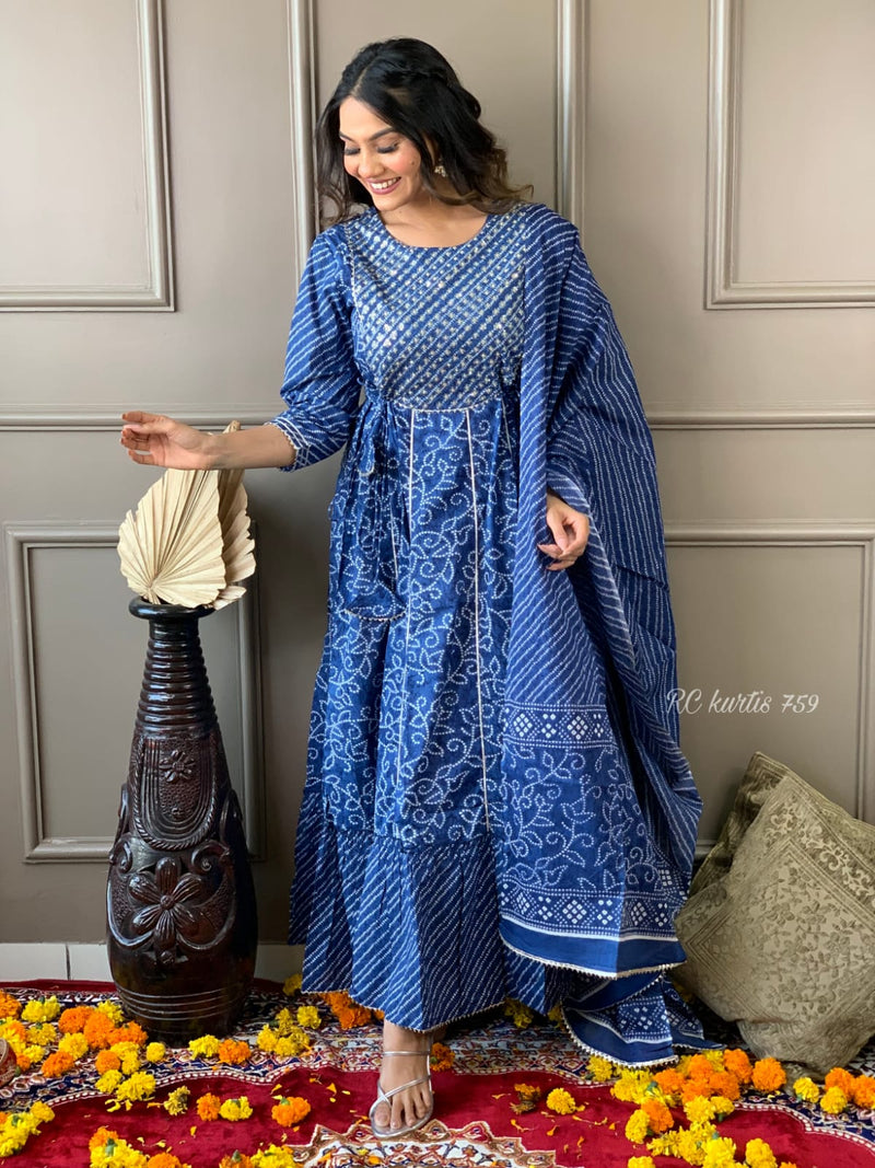 The wait is over! ✨ We have received so much love for that we’ve decided to add more to 𝕋𝕙𝕖 𝕃𝕖𝕘𝕒𝕔𝕪 of Cotton gown with duppata