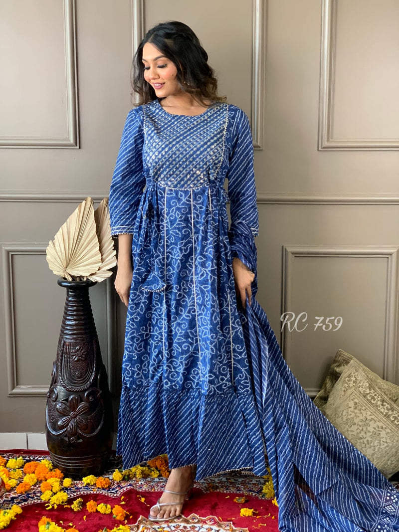 The wait is over! ✨ We have received so much love for that we’ve decided to add more to 𝕋𝕙𝕖 𝕃𝕖𝕘𝕒𝕔𝕪 of Cotton gown with duppata