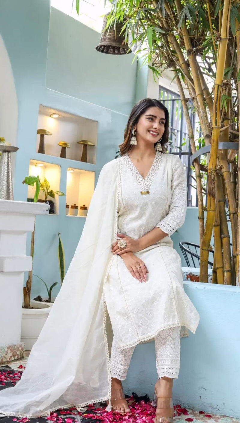 This wedding session wear the party look kurti pant duppta  Kurti + Pant + Duppata 🥰