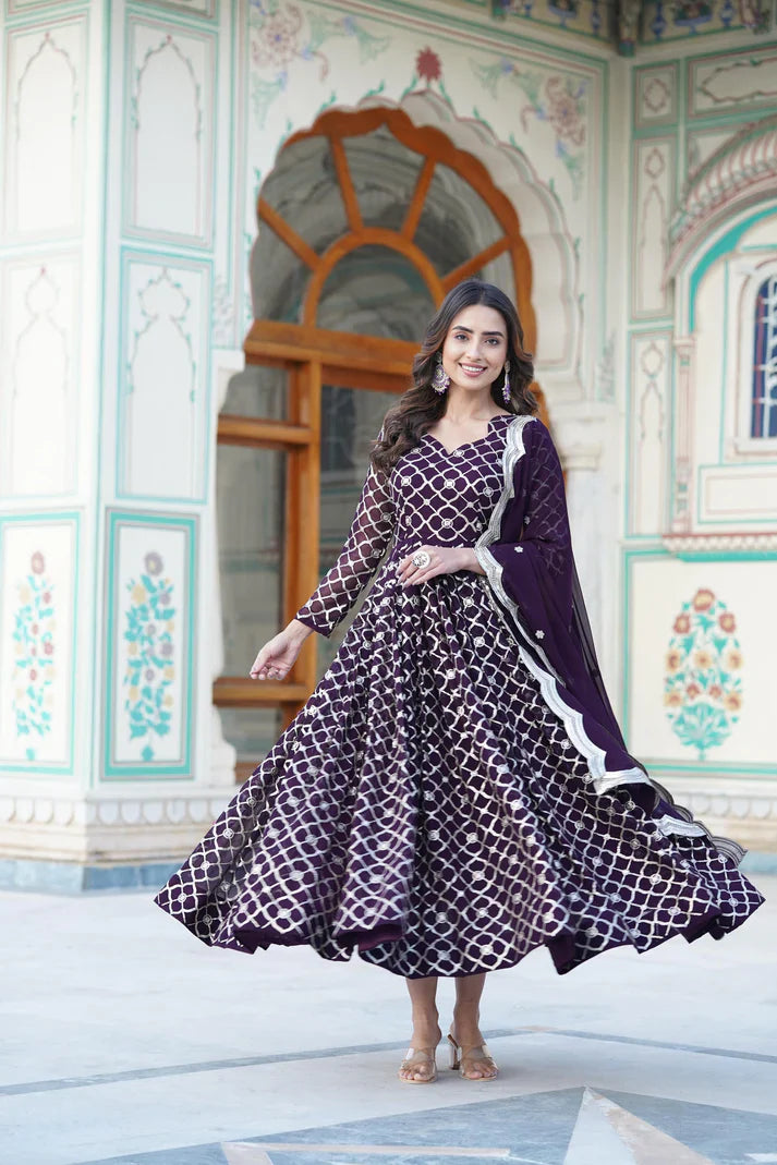 PREMIUM GOWN-WITH-DUPATTA COLLECTIONS (WD41) (01)
