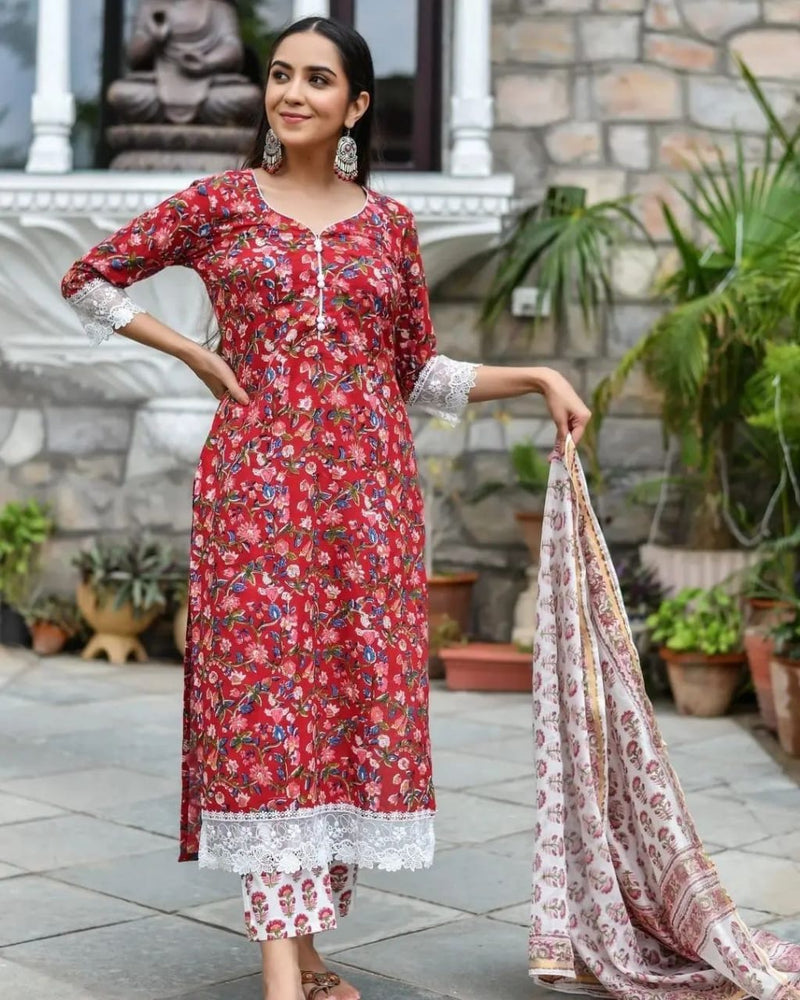 Festival season is around the corner and we have launched our new collection. Featuring beautiful &nbsp;suit set which is decorated with finest handwork and prints