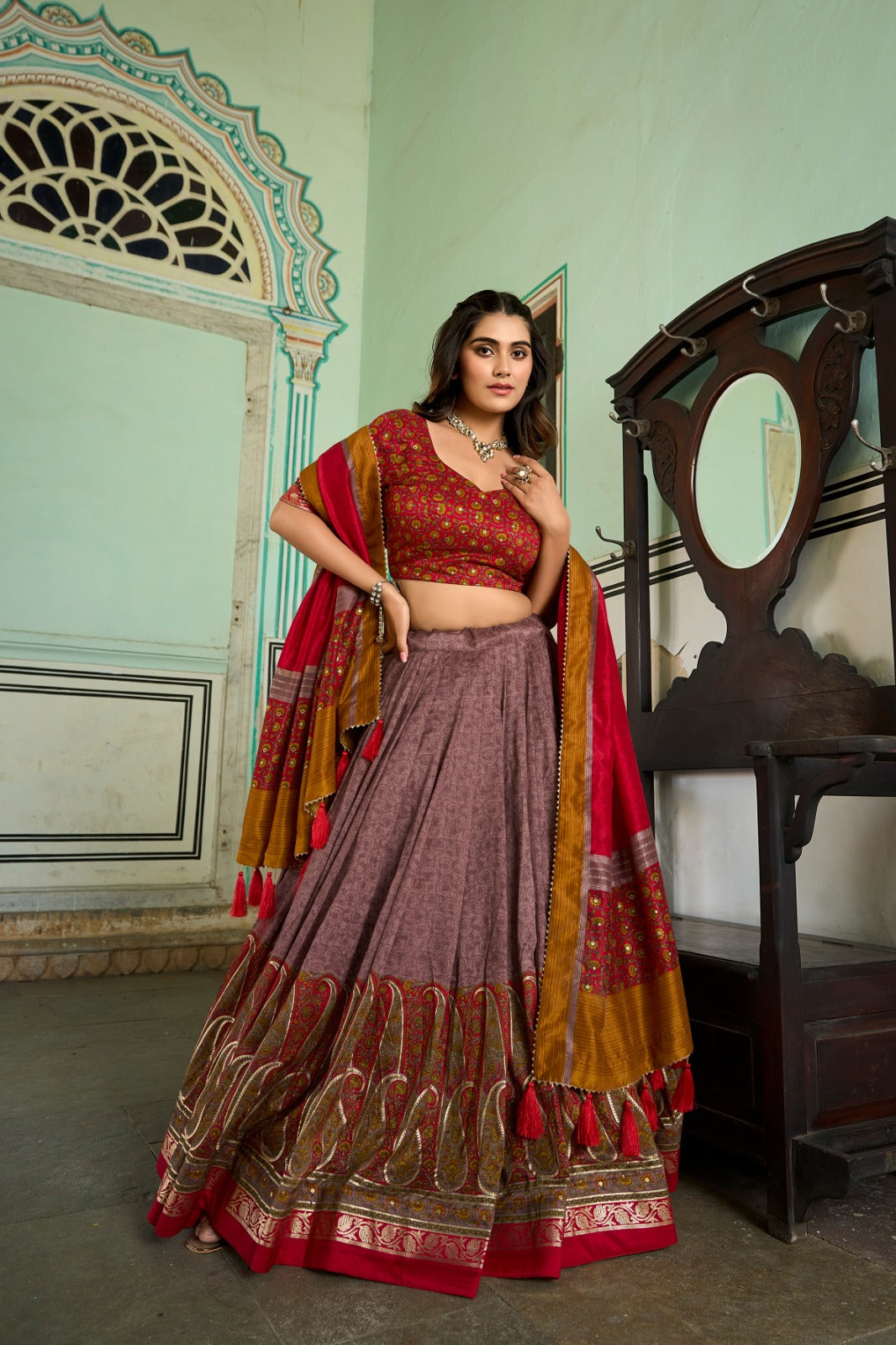 TILTON PREMIUM DESIGNER LEHENGA WITH DUPATTA