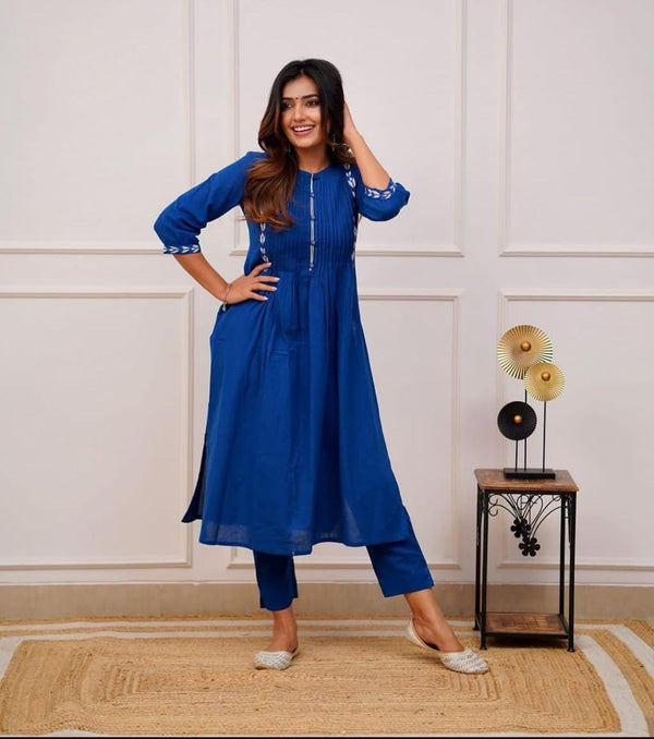 Introducing the latest addition to our fashion collection the fully stylish 2 piece set  made from high-quality reyon 140 gram, top with &nbsp; embroidery work, , (Copy)