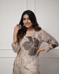 💃Enjoy New Floral Kurta Pant set with amazing lace Work ❤️(RD03)