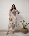 💃Enjoy New Floral Kurta Pant set with amazing lace Work ❤️(RD03)