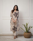 💃Enjoy New Floral Kurta Pant set with amazing lace Work ❤️(RD03)