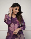 💃Enjoy New Floral Kurta Pant set with amazing lace Work ❤️(RD03)