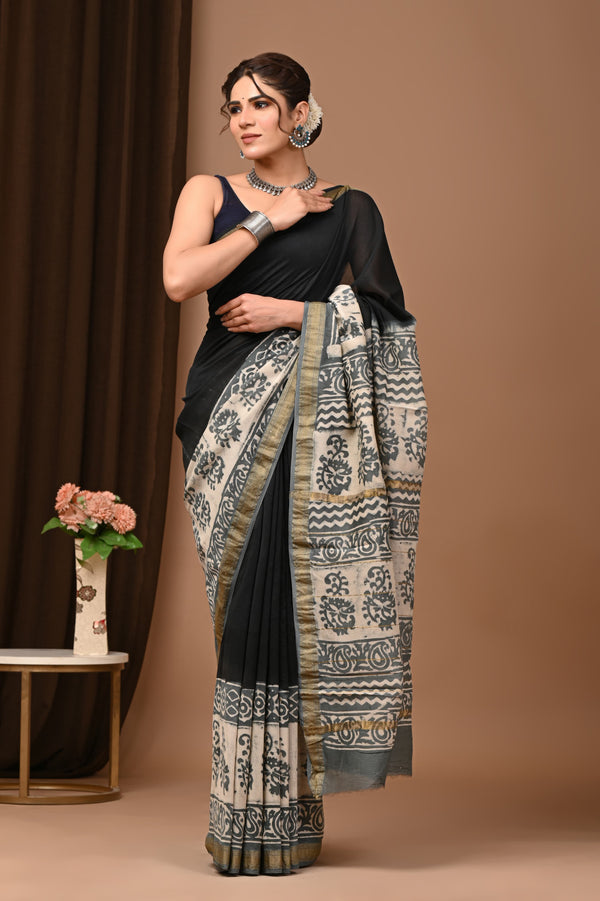 Premium Maheshwari Silk Saree (SWSRMAH27)