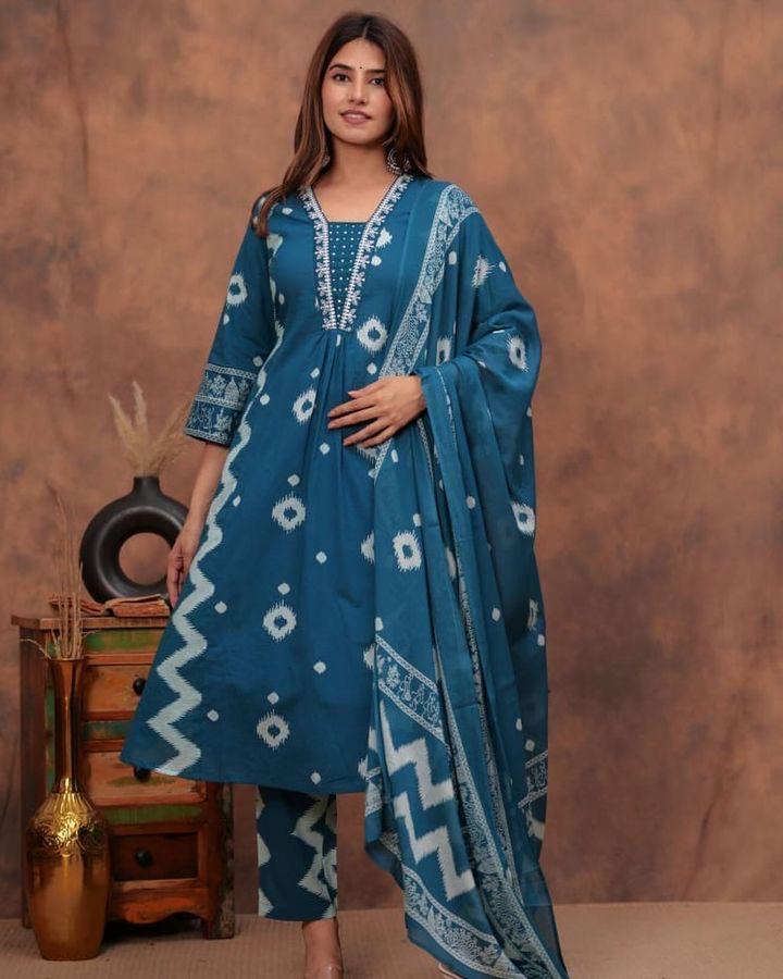 🌸KURTA PENT WITH DUPATTA SUIT SET🌸 (NFRD23)