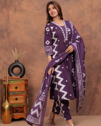 🌸KURTA PENT WITH DUPATTA SUIT SET🌸 (NFRD24)