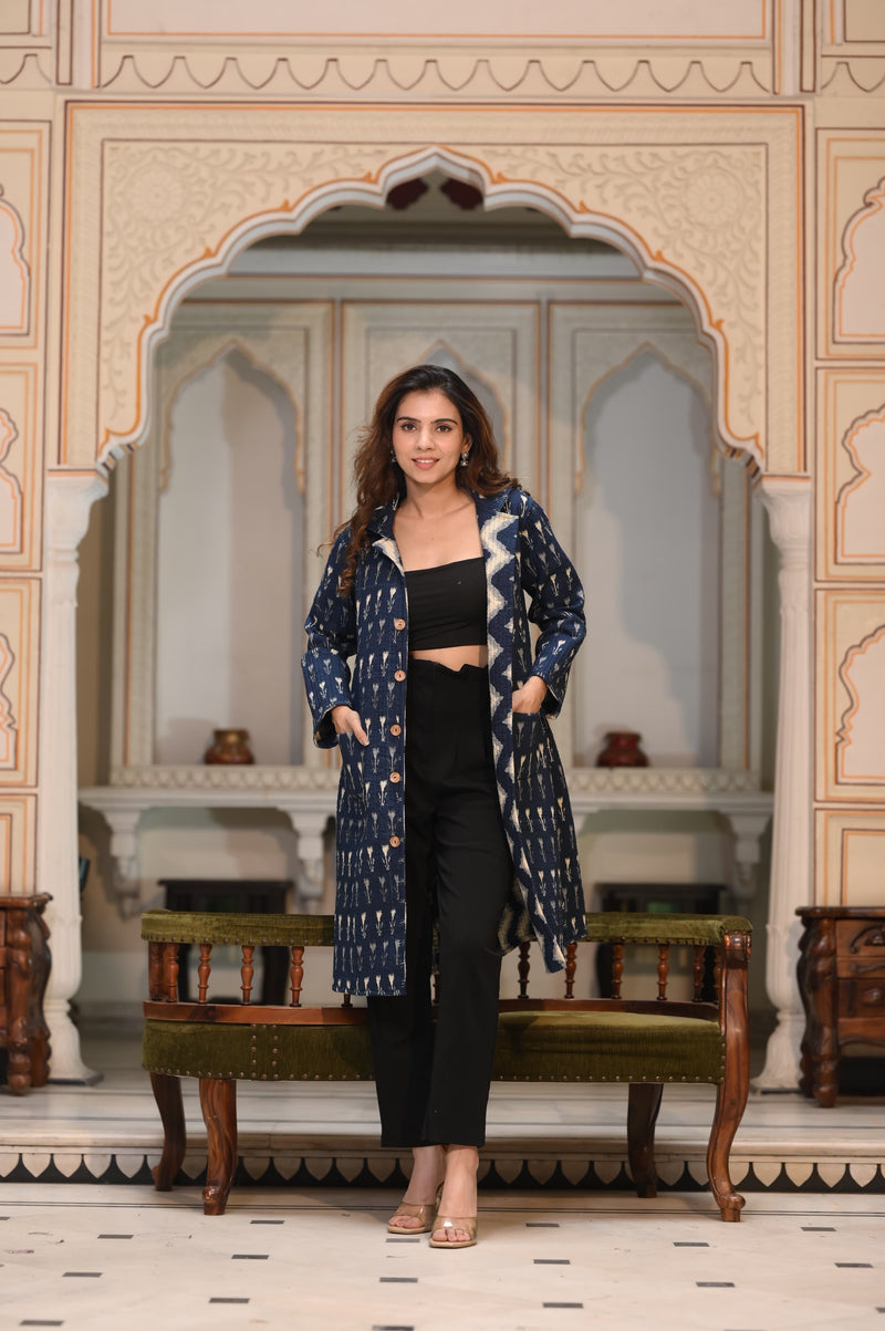 Presenting Jaipuri printed Women's Wear Quilted Full Sleeves JACKETS 🧥(NFWC02)