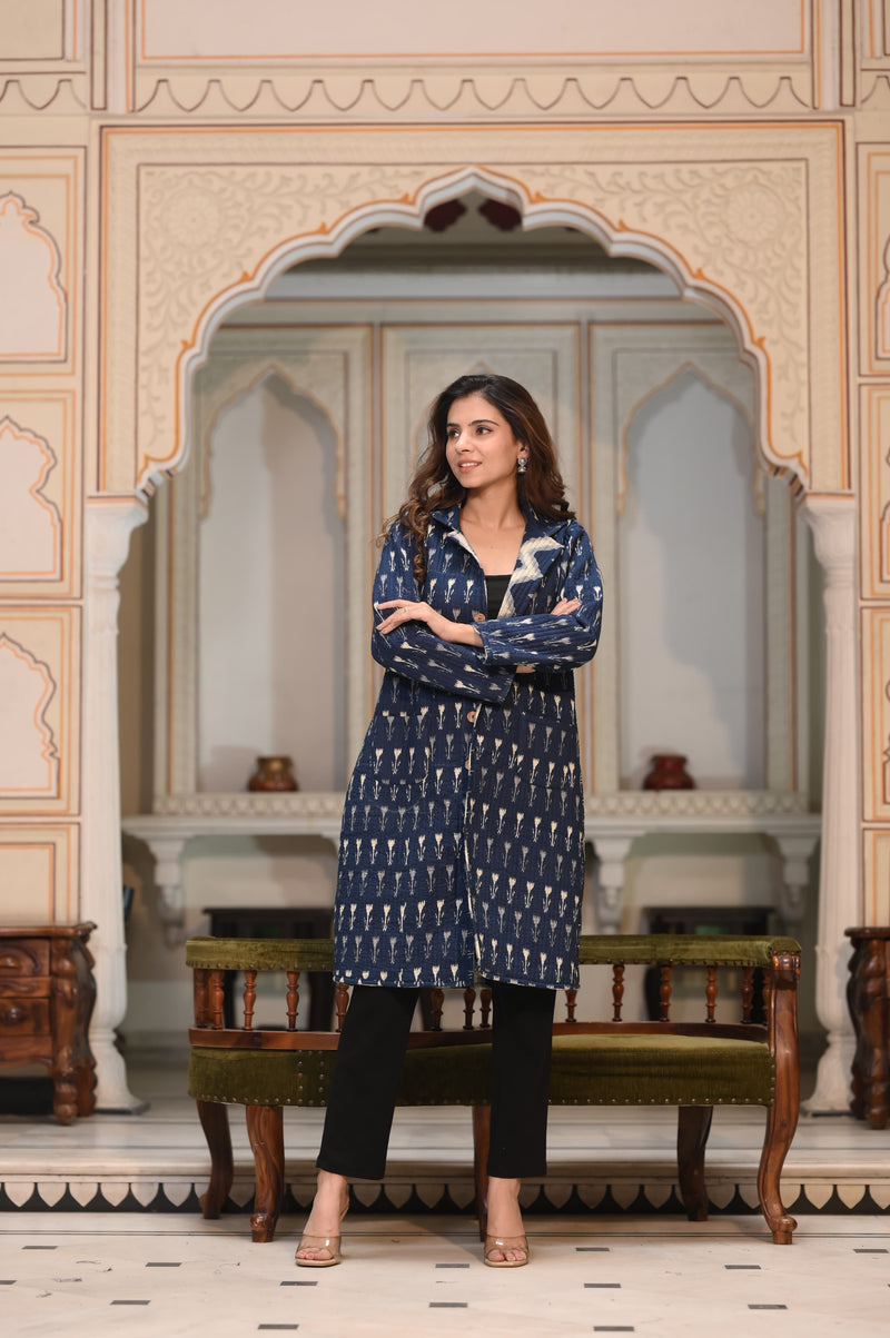 Presenting Jaipuri printed Women's Wear Quilted Full Sleeves JACKETS 🧥(NFWC02)