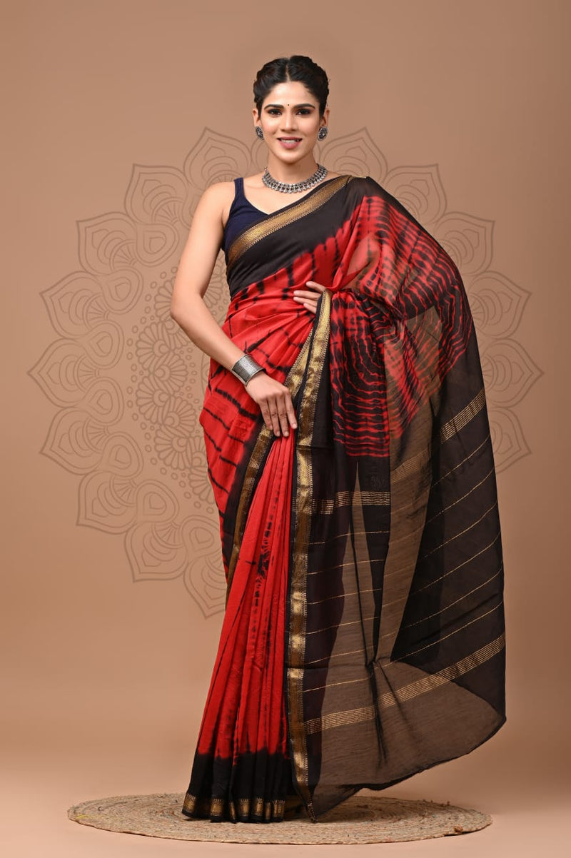 Premium Maheshwari Silk Saree (SWSRMAH17)