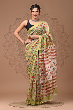 Premium Maheshwari Silk Saree (SWSRMAH20)