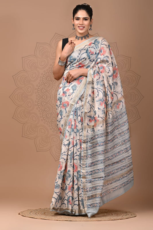 Premium Maheshwari Silk Saree (SWSRMAH32)