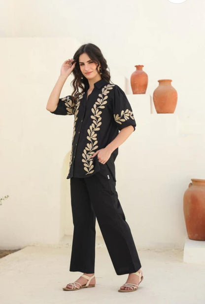 Feel the elegance and comfort merge in our artisan-crafted &cotton suit