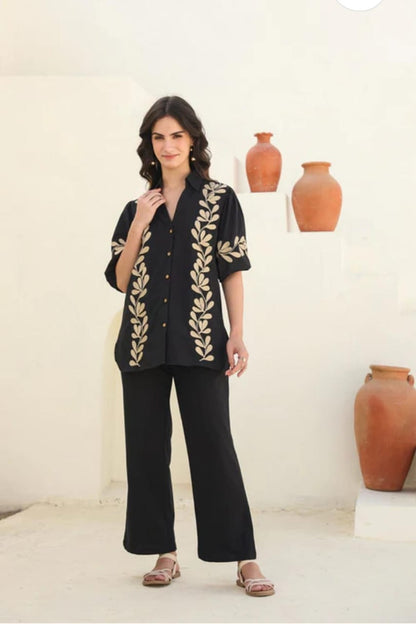 Feel the elegance and comfort merge in our artisan-crafted &cotton suit