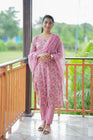 🌹🌹Pure fine Cotton fabric &nbsp;Kurti with Pant with cotton 100-100 Dupatta🌹🌹