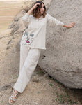 Feel the elegance and comfort merge in our artisan-crafted cotton suit! 🌹😍