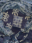 HAND BLOCK PRINT COTTON SUIT SET WITH MULMUL DUPATTA