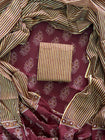 EXCLUSIVE HAND BLOCK PRINT COTTON SUIT SET WITH MULMUL DUPATTA