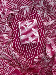 EXCLUSIVE HAND BLOCK PRINT COTTON SUIT SET WITH MULMUL DUPATTA