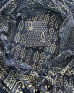 New Hand block printed cotton suit with cotton dupatta