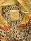 PREMIUM HAND BLOCK PRINTED COTTON SUIT WITH COTTON DUPATTA