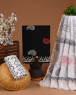 DESIGNER HAND BLOCK PRINT COTTON SUIT SET WITH KOTA DORIA DUPATTA
