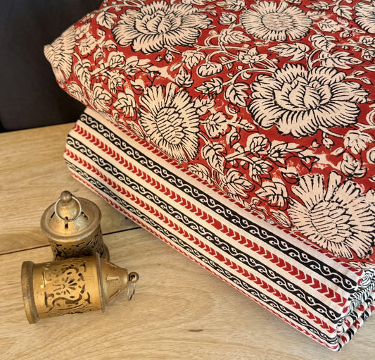 Exclusive Hand Block Printed Fabric Combo  (SWCOM66)