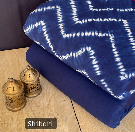 Exclusive Hand Block Printed Fabric Combo  (SWCOM55)