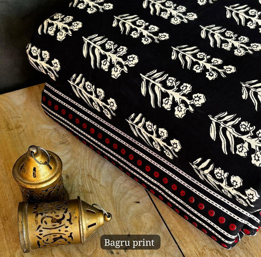 Exclusive Hand Block Printed Fabric Combo  (SWCOM49)