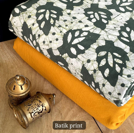 Exclusive Hand Block Printed Fabric Combo  (SWCOM48)