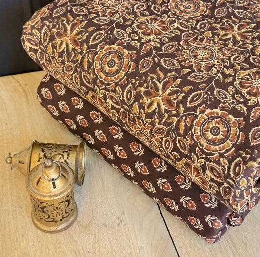 Exclusive Hand Block Printed Fabric Combo  (SWCOM19)