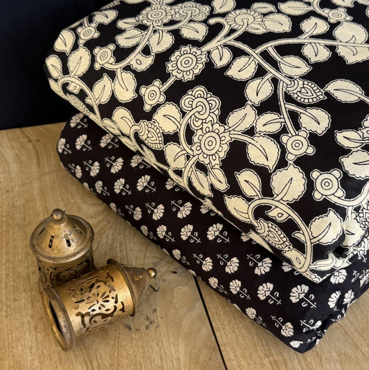 Exclusive Hand Block Printed Fabric Combo  (SWCOM09)