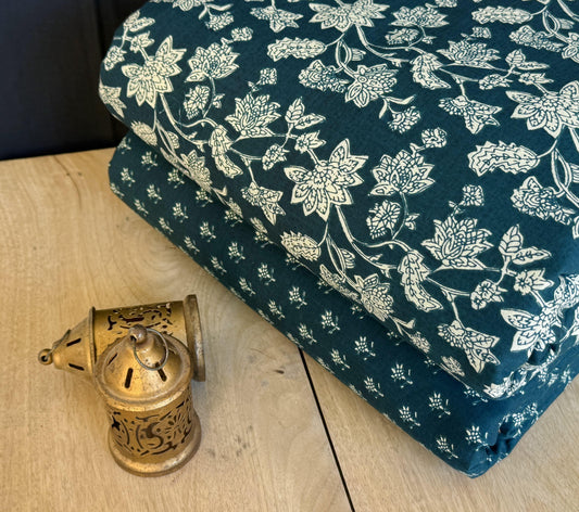 Exclusive Hand Block Printed Fabric Combo  (SWCOM06)
