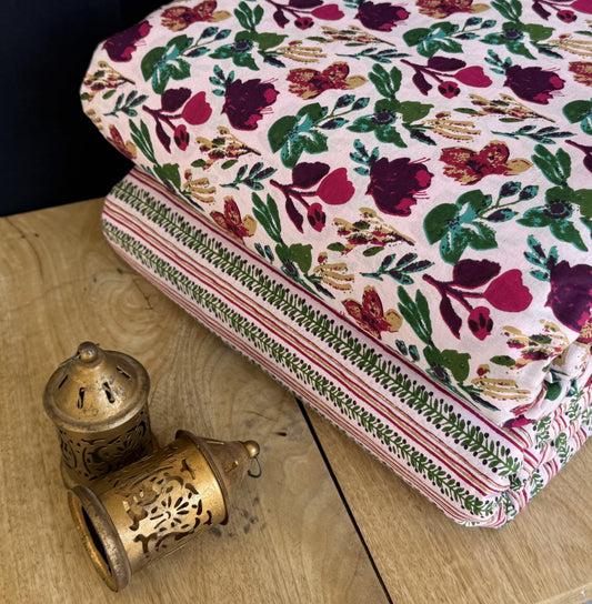 Exclusive Hand Block Printed Fabric Combo  (SWCOM05)