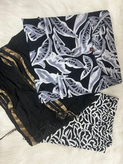 PURE COTTON PRINT A LINE KURTI WITH BOTH SIDES POCKETS SLEEVES (WARED450)