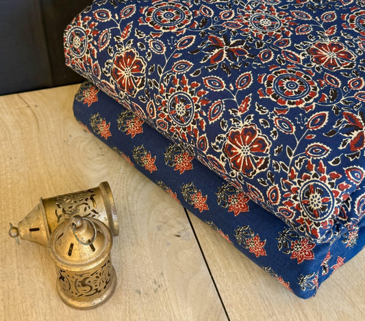 Exclusive Hand Block Printed Fabric Combo  (SWCOM65)