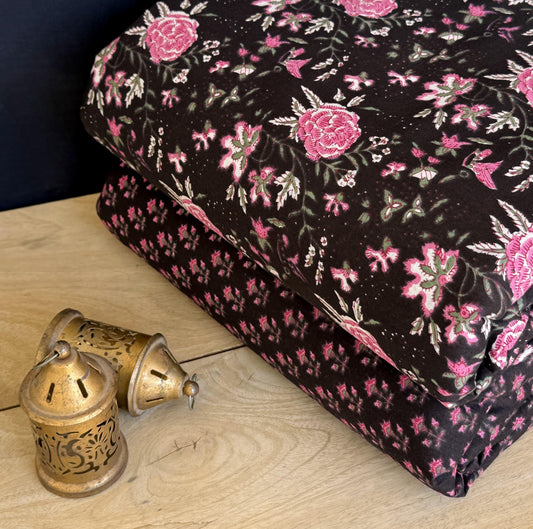 Exclusive Hand Block Printed Fabric Combo  (SWCOM39)