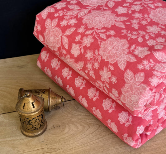 Exclusive Hand Block Printed Fabric Combo  (SWCOM33)