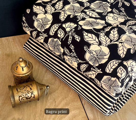 Exclusive Hand Block Printed Fabric Combo  (SWCOM27)