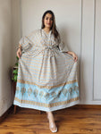Exclusive New  Added Hand Block printed KAFTAN 🔸️Authentic PRINT, with natural colours81