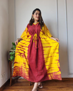 Exclusive New  Added Hand Block printed KAFTAN 🔸️Authentic PRINT, with natural colours67