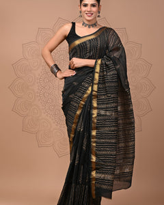 Premium Maheshwari Silk Saree (SWSRMAH138