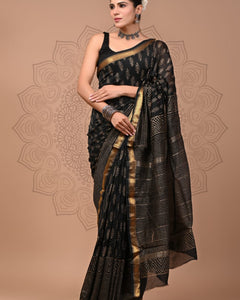 Premium Maheshwari Silk Saree (SWSRMAH137